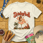 Drinkerbell [70s] T-Shirt for Theme Park Fans (Natural)