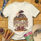 Everything Hurts [RetroBold] T-Shirt for Theme Park Fans (Natural)