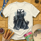 Ghost Hostess Dress [Artsy] T-Shirt for Theme Park Fans (Natural)