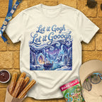 Let It Gogh [Artsy1] T-Shirt for Theme Park Fans (Natural)