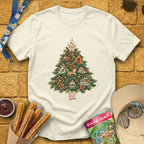 Merry Pixie Tree [ArtsyBoho] T-Shirt for Theme Park Fans (Natural)
