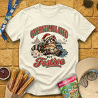 Overstimulated By Xmas [50s] T-Shirt for Theme Park Fans (Natural)