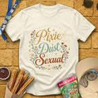 Pixie Dust S... [Artsy] T-Shirt for Theme Park Fans (Natural)