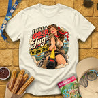 Yellow Strap Tug [RetroBadge] T-Shirt