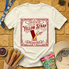 Yellow Strap [Victorian] T-Shirt for Theme Park Fans (Natural)