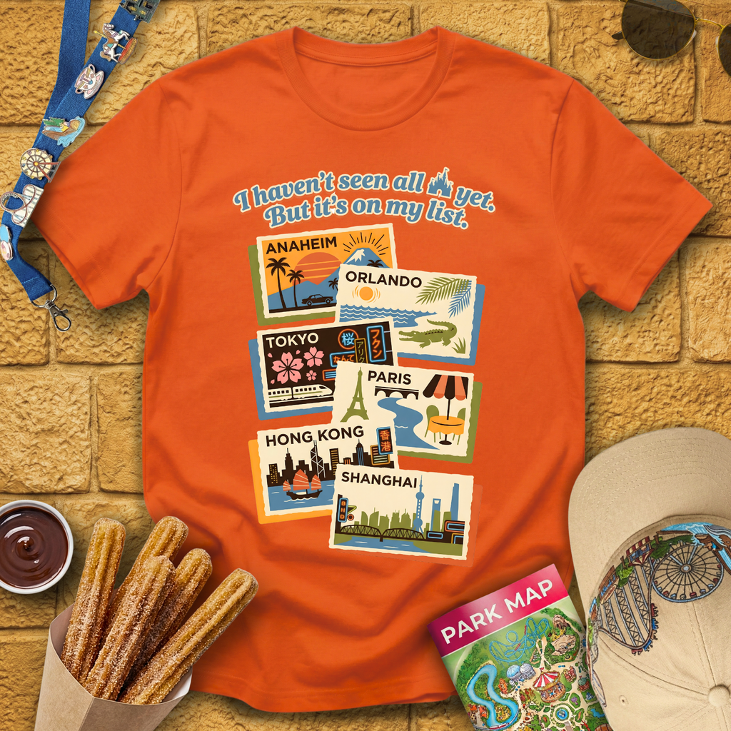 Castles On My List [Postcards] T-Shirt