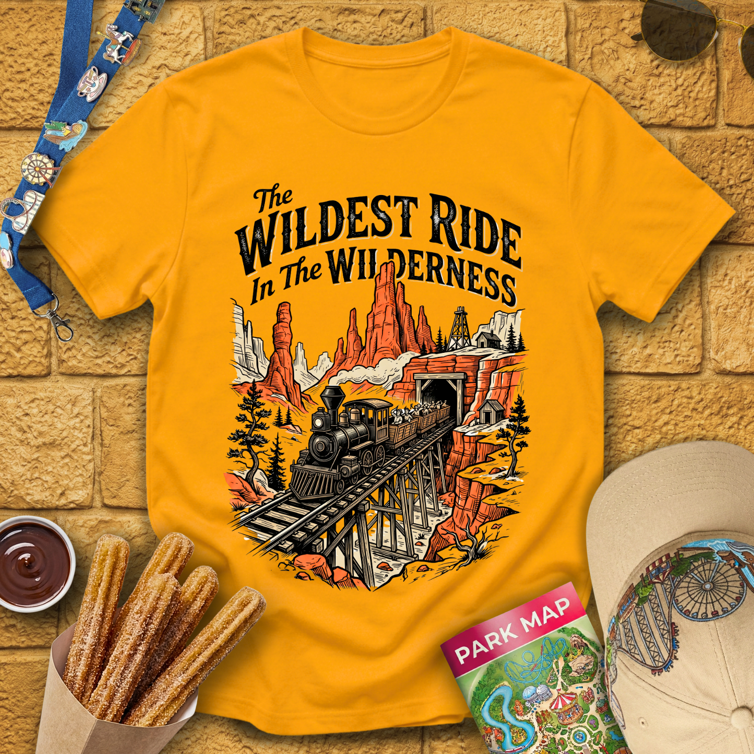 The Wildest Ride [Woodcut1] T-Shirt