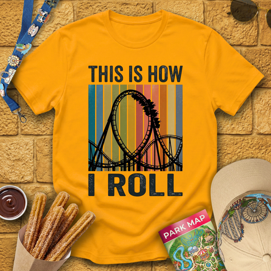 How I Roll [Retro] T-Shirt