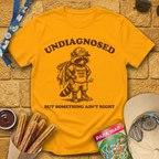 Undiagnosed Dad [Woodcut] T-Shirt