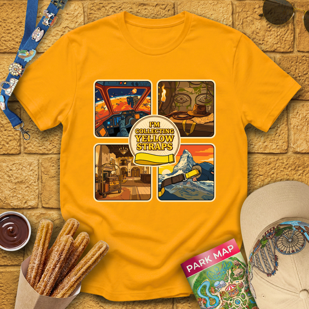 Collecting Yellow Straps [VSticker] T-Shirt