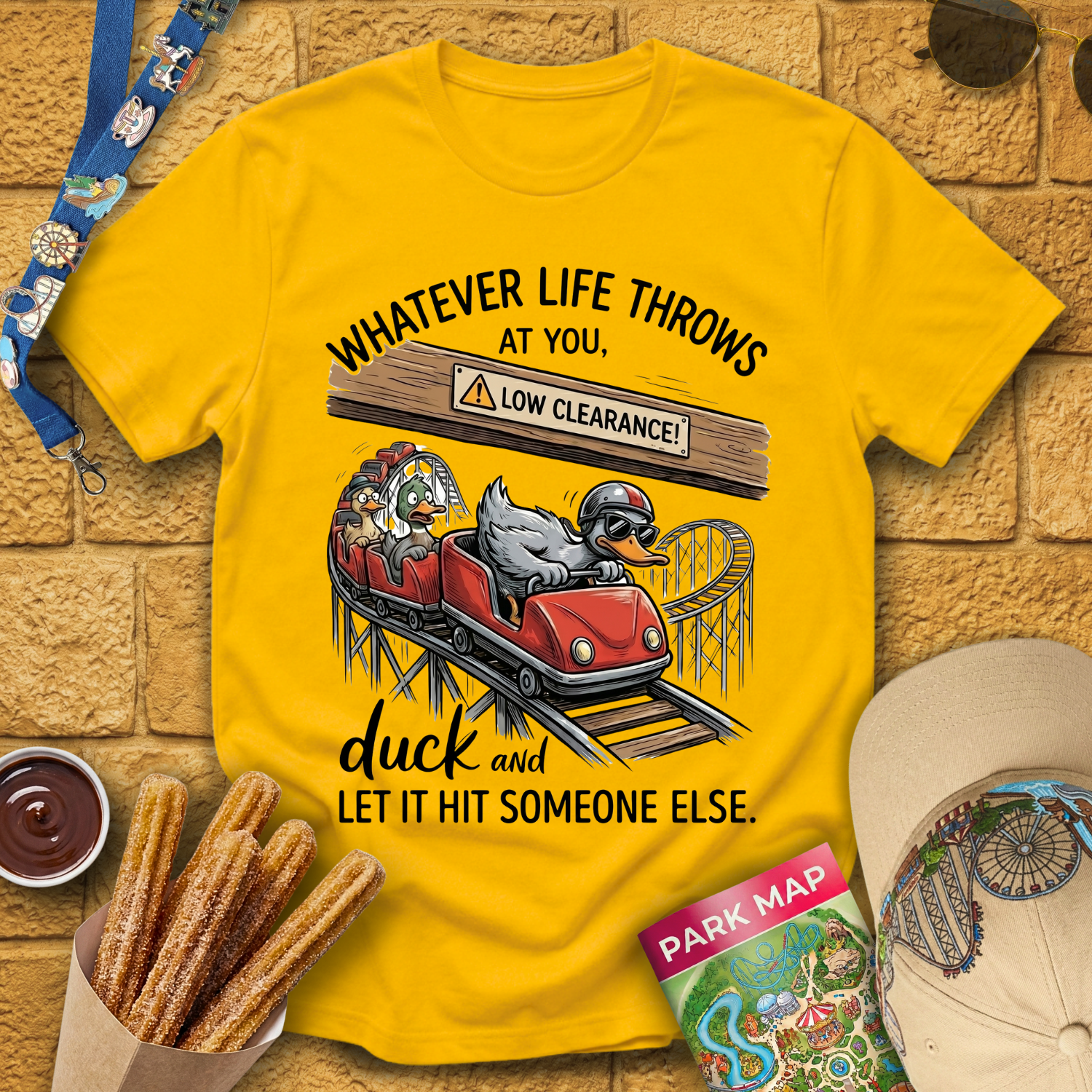 Duck And Let It Hit [Graphic] T-Shirt