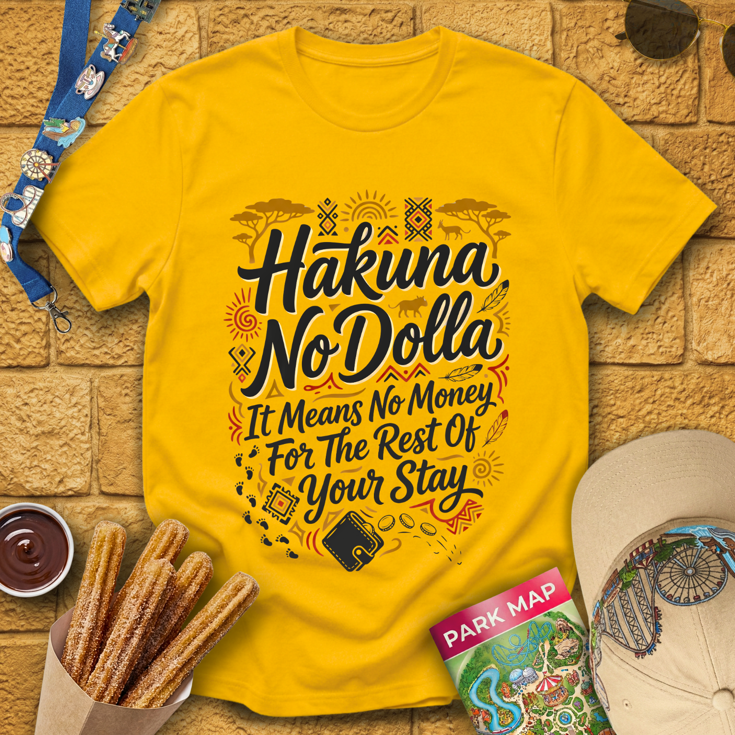 Hakuna No Dolla [Brushed] T-Shirt
