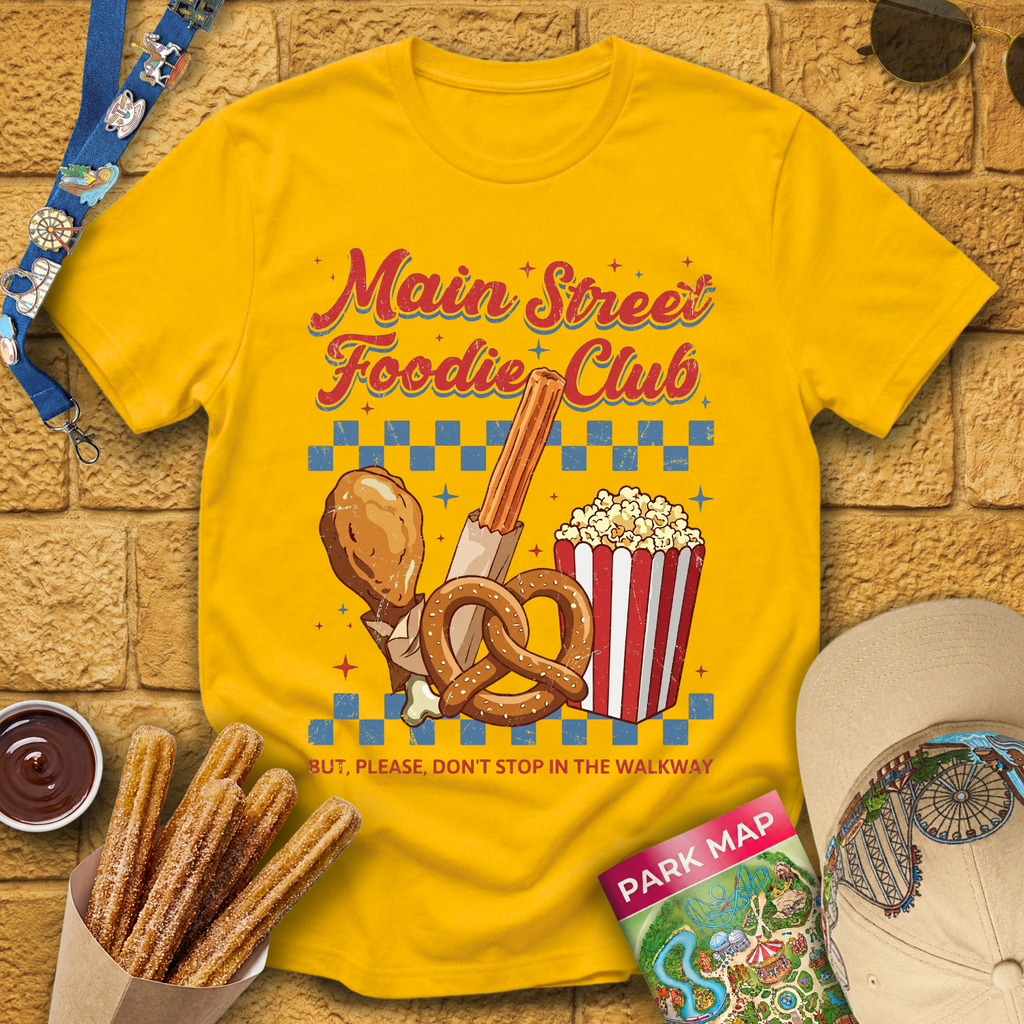 Main Street Foodie [Distressed] T-Shirt