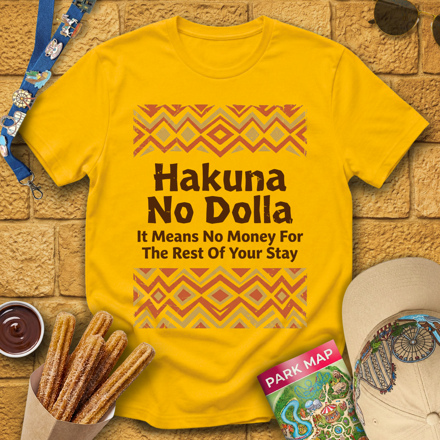 Hakuna No Dolla [Distressed] T-Shirt