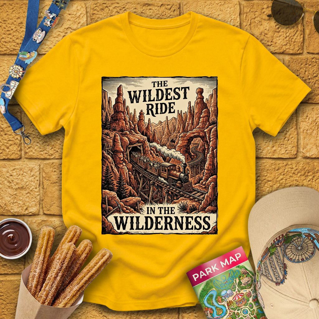 The Wildest Ride [Woodcut2] T-Shirt