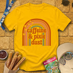 Caffeine & Pixie Dust [Cute70s] T-Shirt for Theme Park Fans (Daisy)