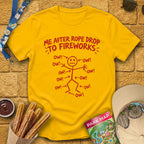 OW! Me After... [Sketch] T-Shirt for Theme Park Fans (Daisy)