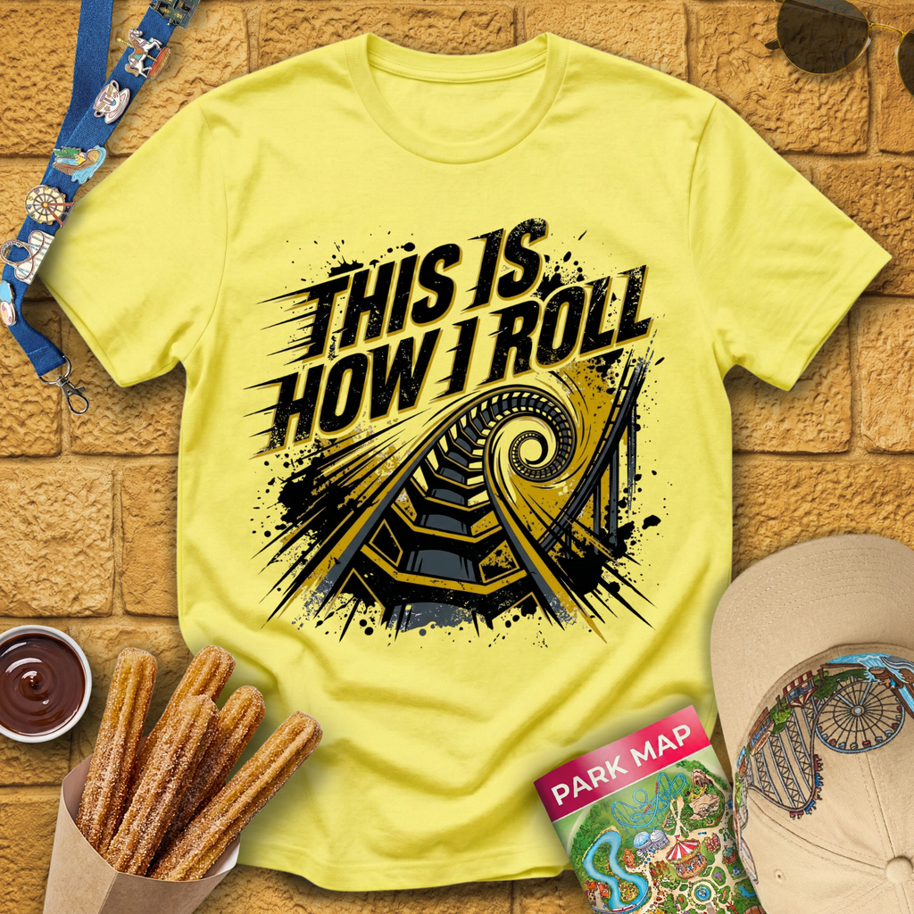 How I Roll [Grunge] T-Shirt