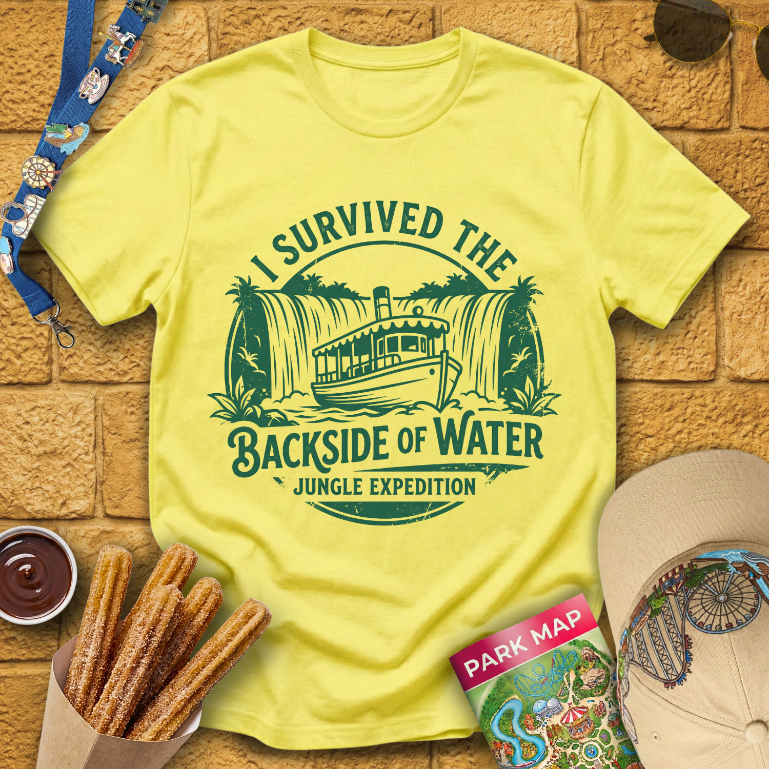Backside of Water [Badge] T-Shirt