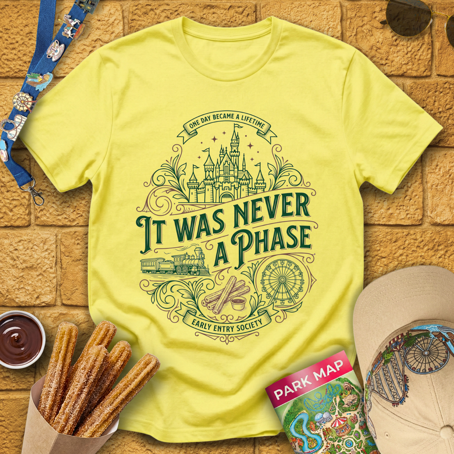 Never A Phase [VictorianOval] T-Shirt
