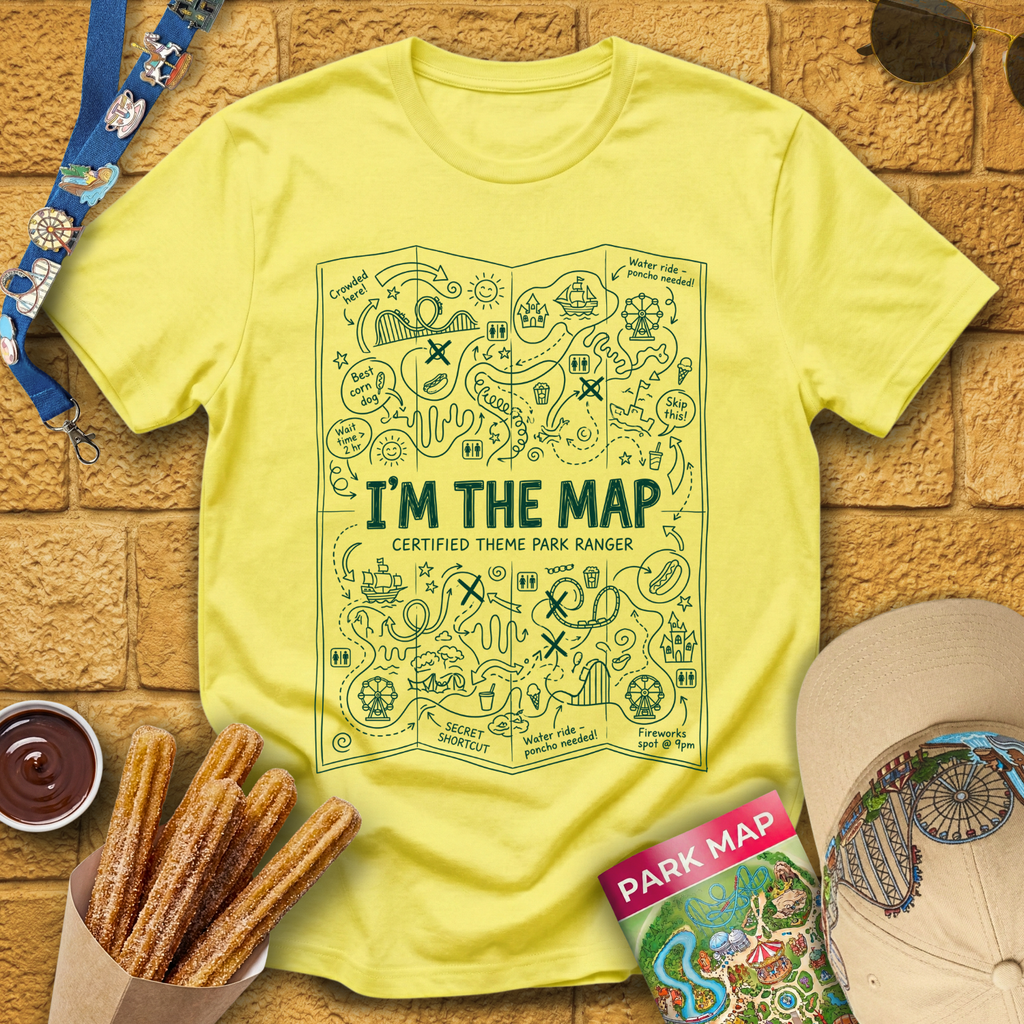 I'm The Map [ShapeDoodle] T-Shirt