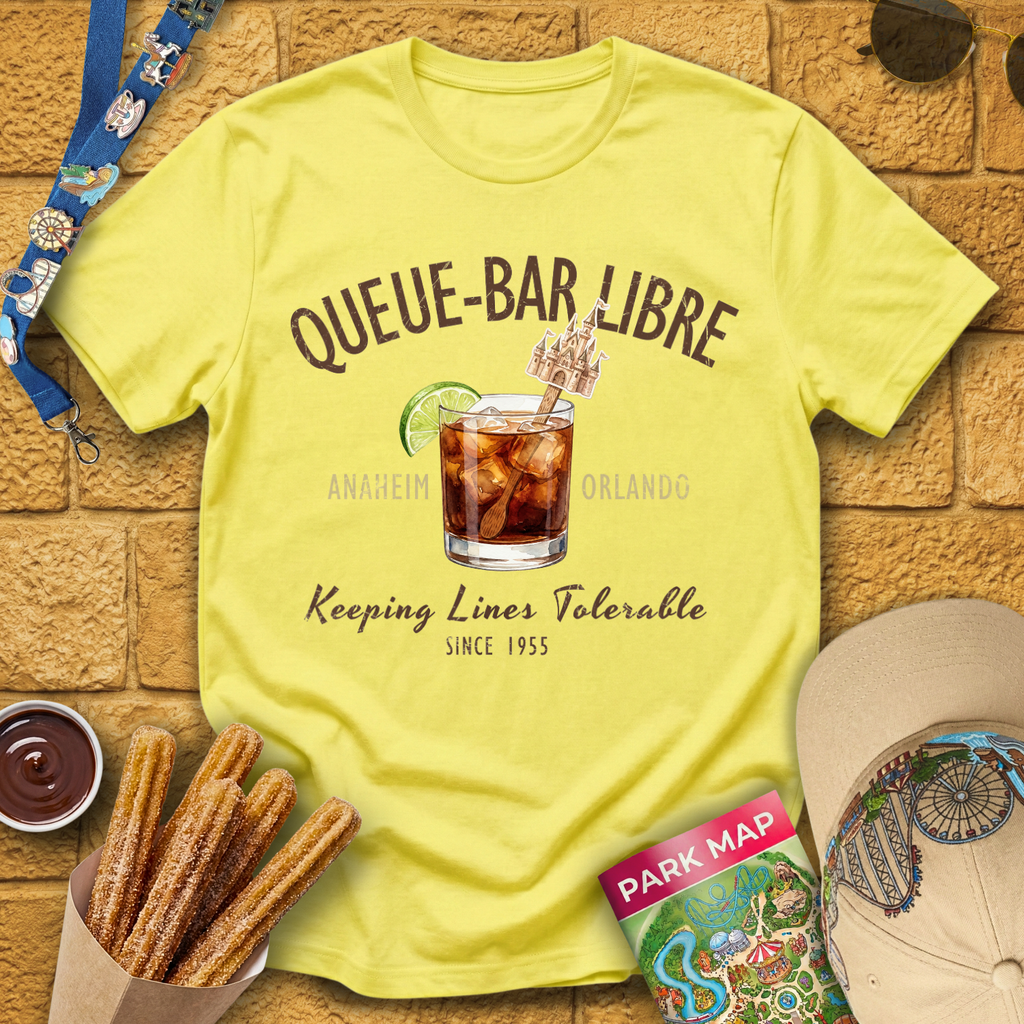Queue-Bar Libre [Chic] T-Shirt