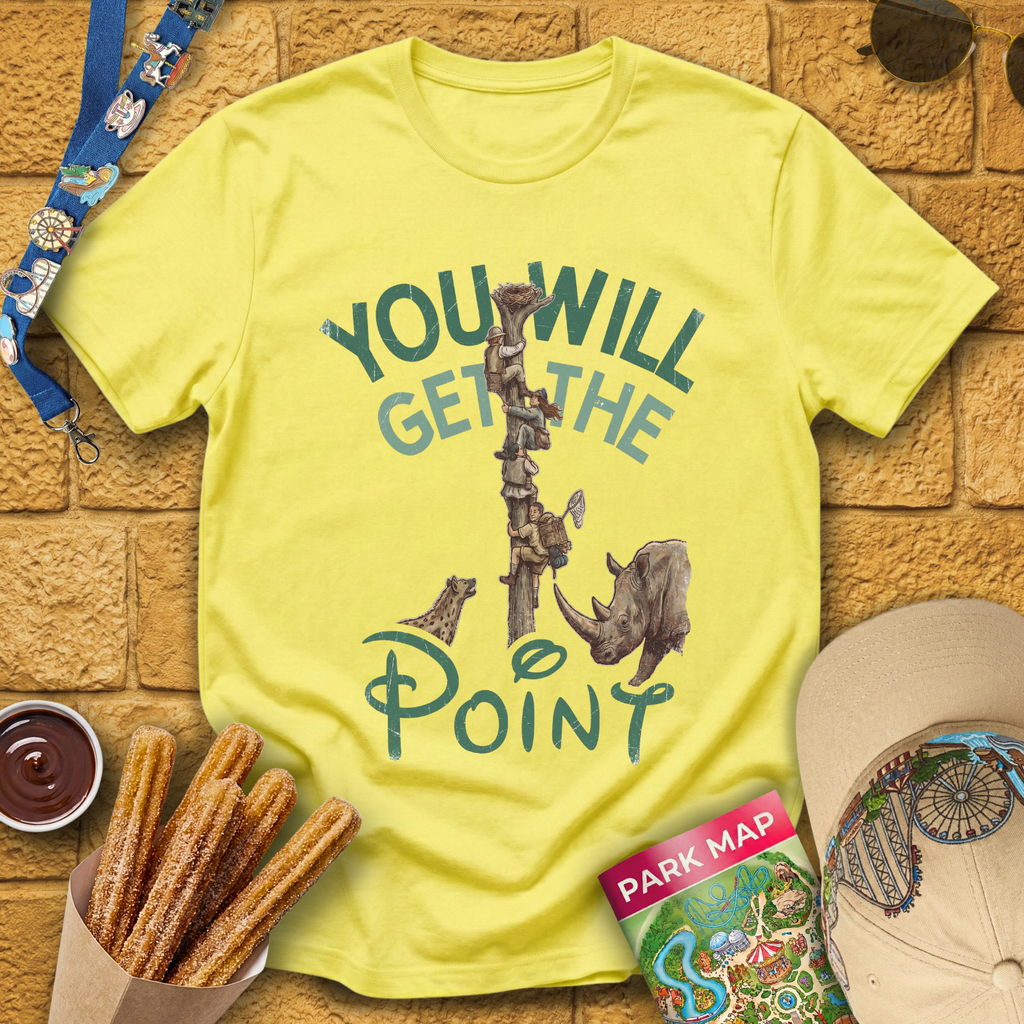 Get The Point [Distressed] T-Shirt