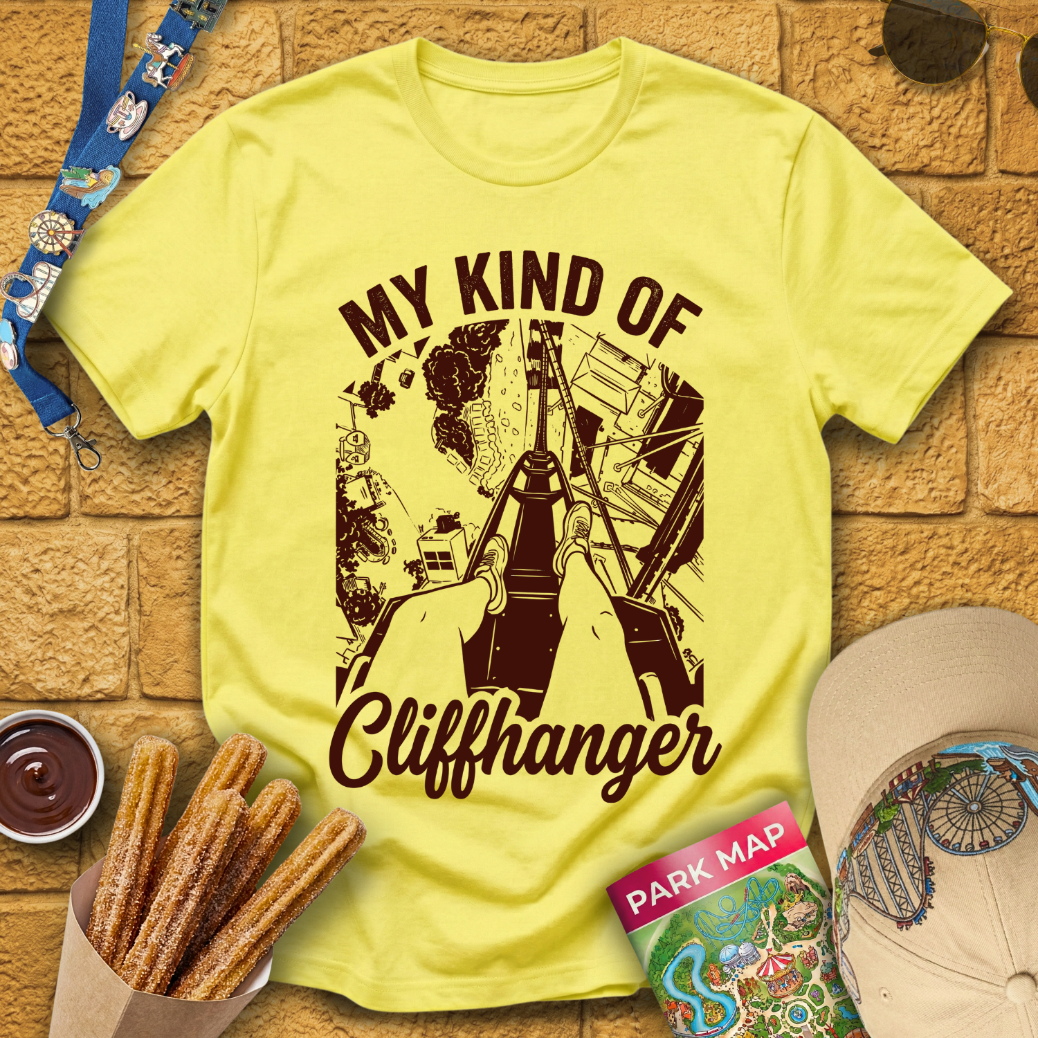 My Kind Of Cliffhanger [RetroBrush2] T-Shirt
