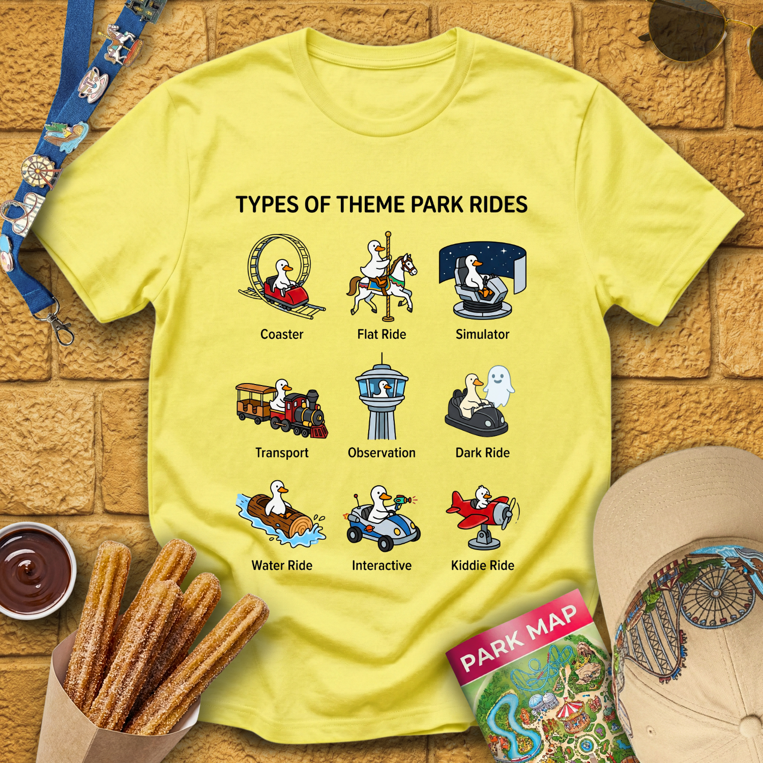 Types Of Rides [Goose] T-Shirt