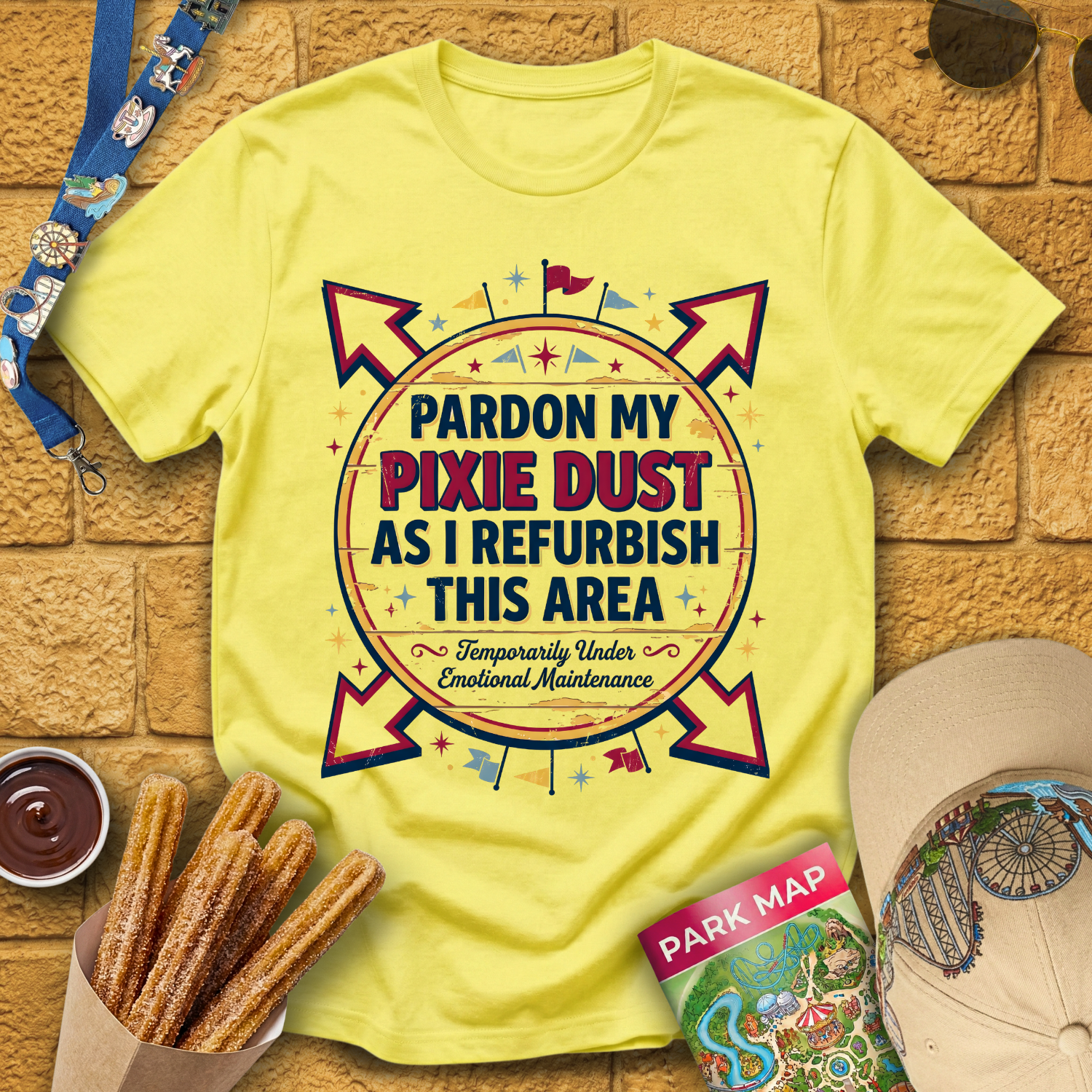 Pardon My Pixie Dust [Weathered] T-Shirt