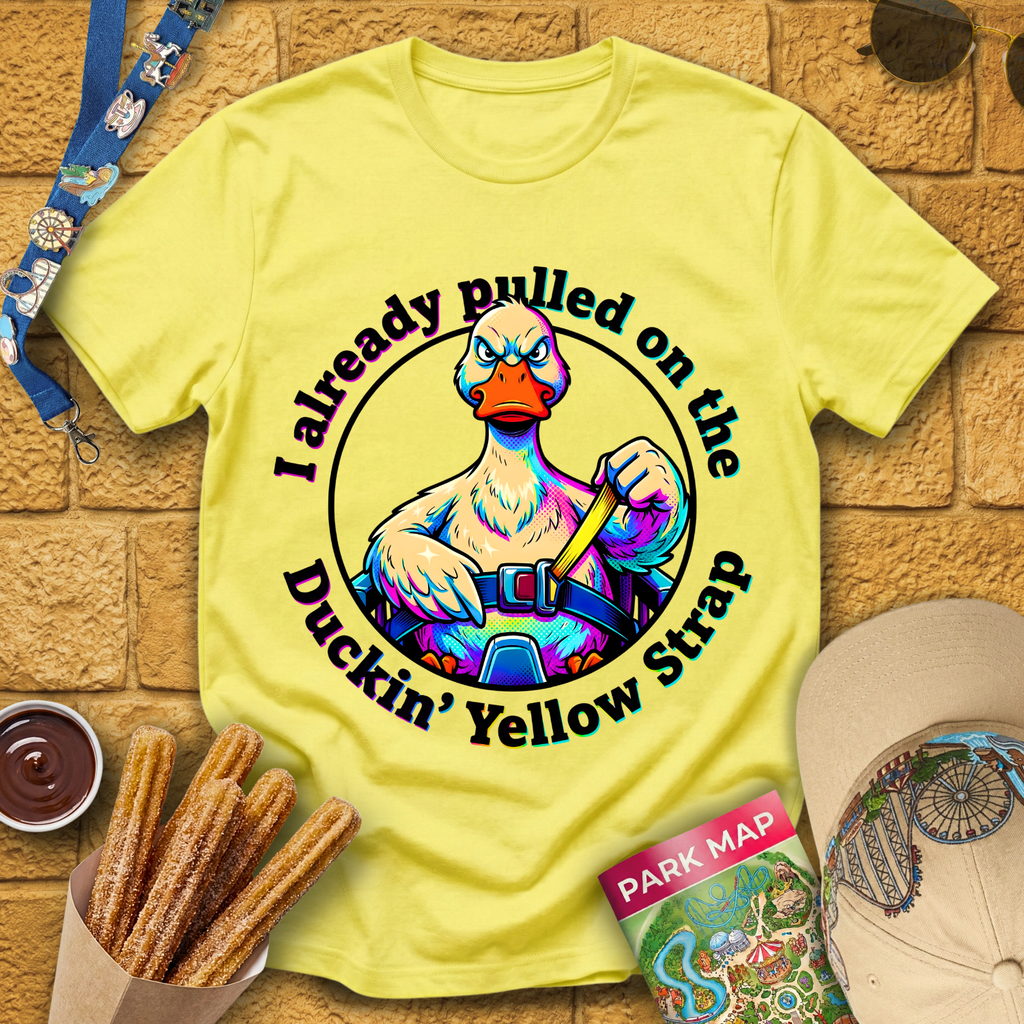 Duckin' Yellow Strap [PopArt] T-Shirt