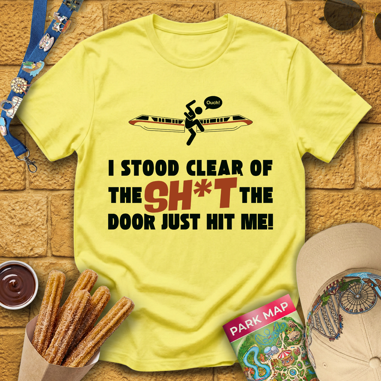 Door Hit Me [Graphic] T-Shirt