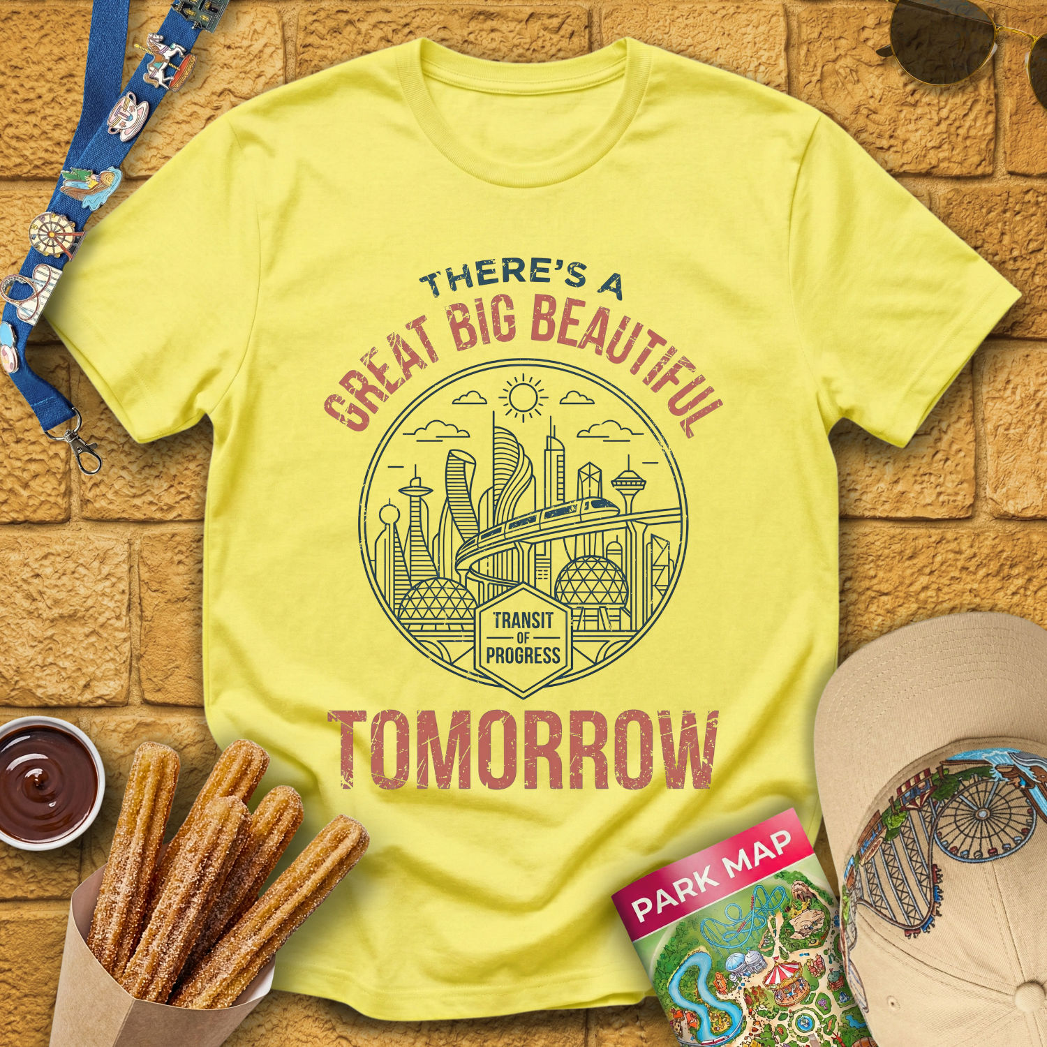 Big Beautiful Tomorrow [Distressed] T-Shirt