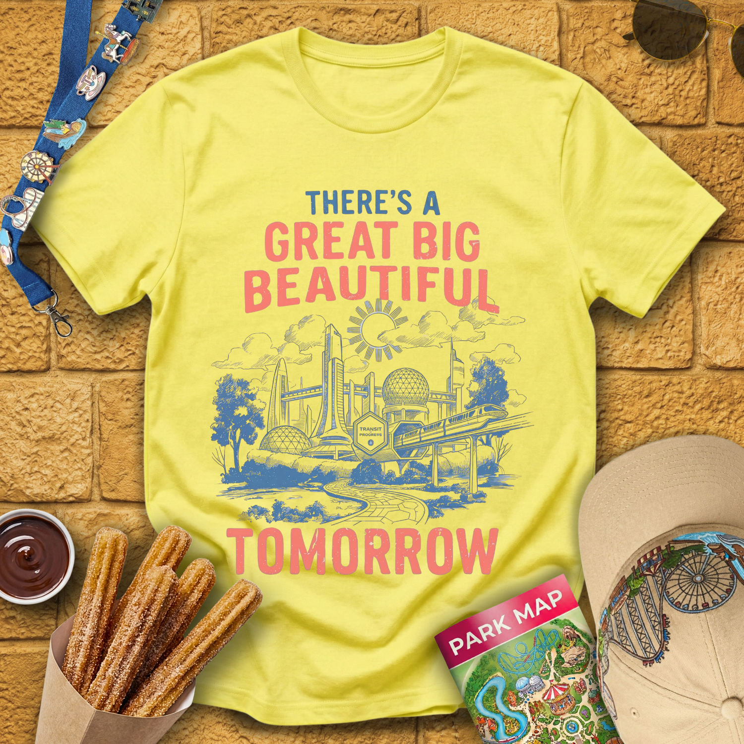 Big Beautiful Tomorrow [RetroArt] T-Shirt