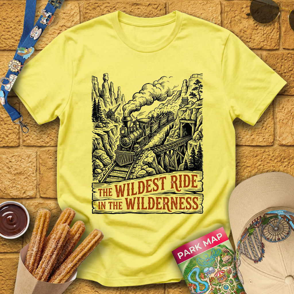 The Wildest Ride [Woodcut3] T-Shirt