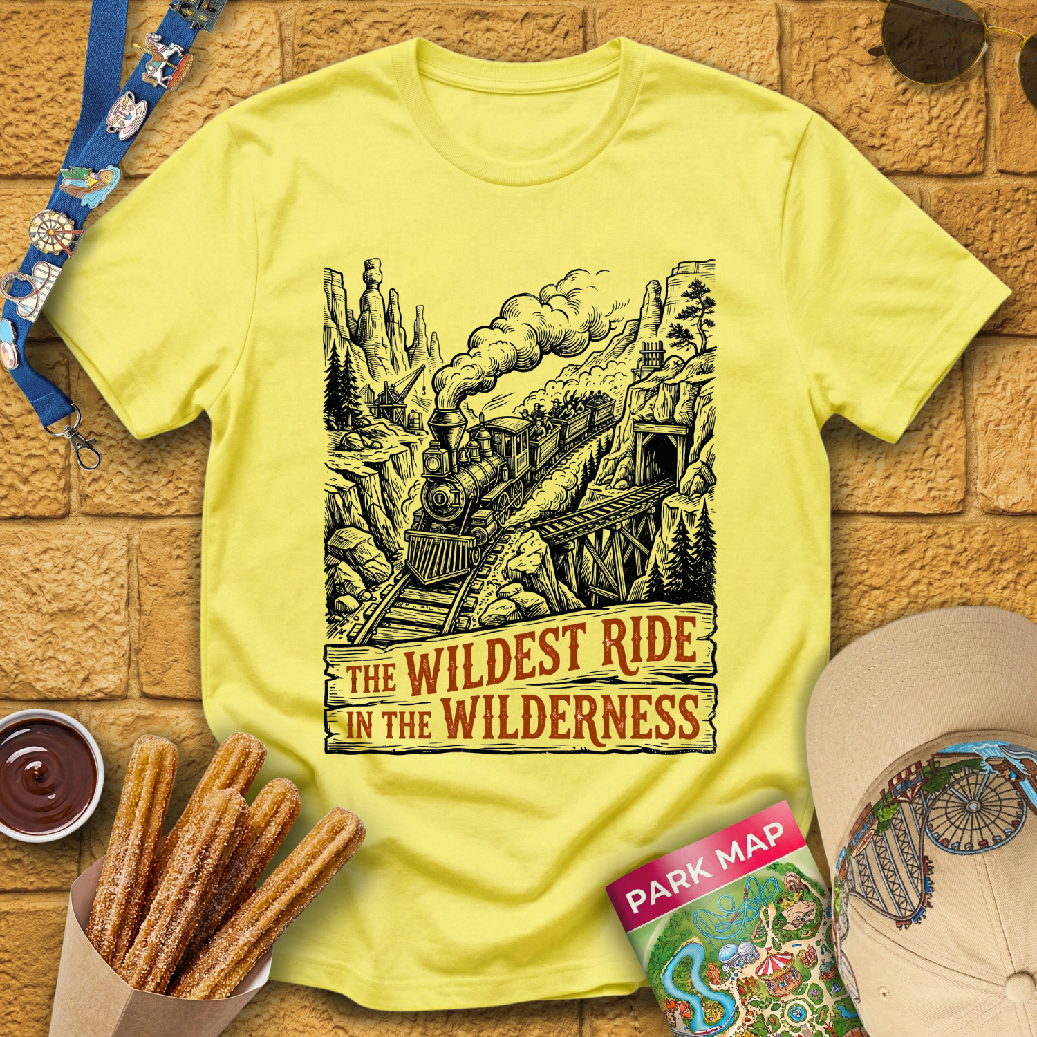 The Wildest Ride [Woodcut3] T-Shirt