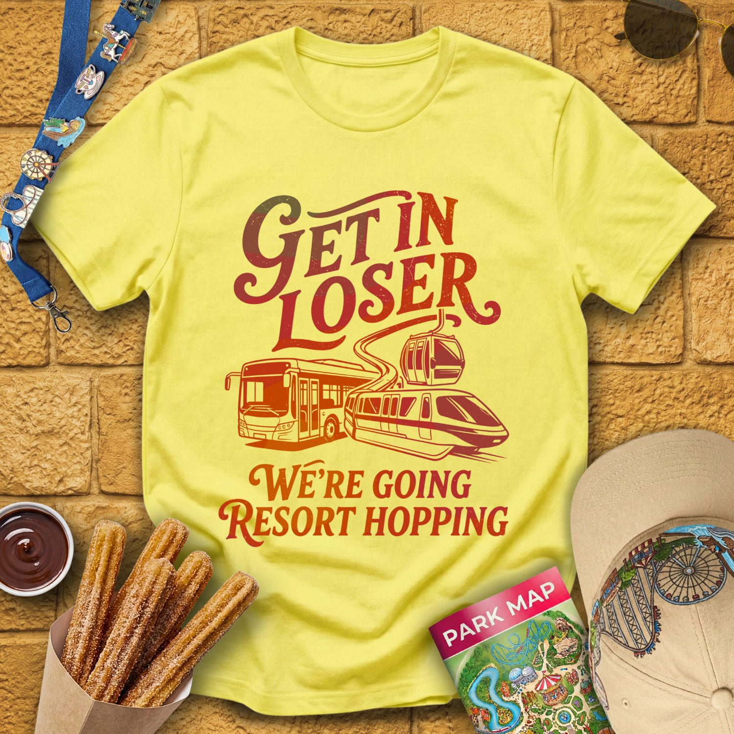 Get In Loser Hopping [Retro] T-Shirt