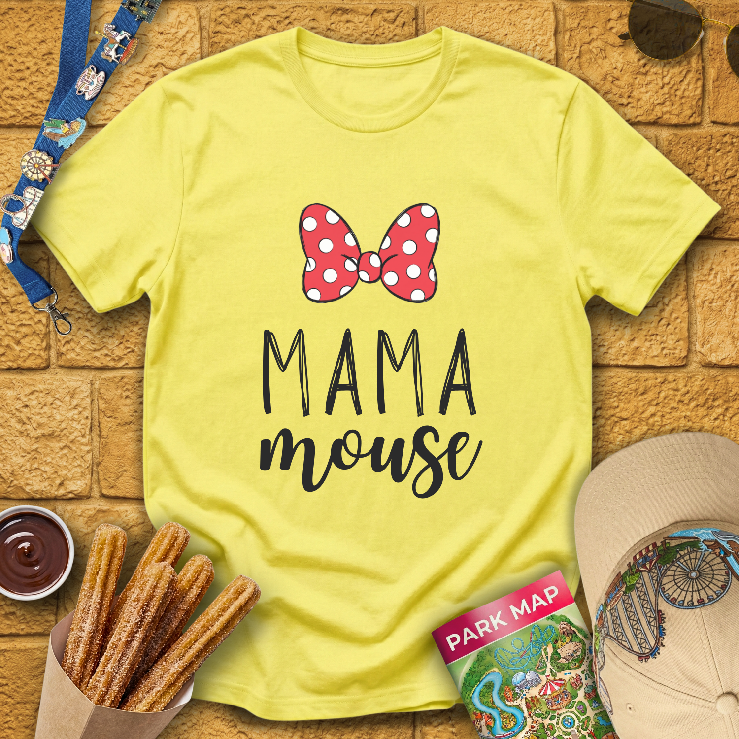 Mama Mouse [Ribbon] T-Shirt
