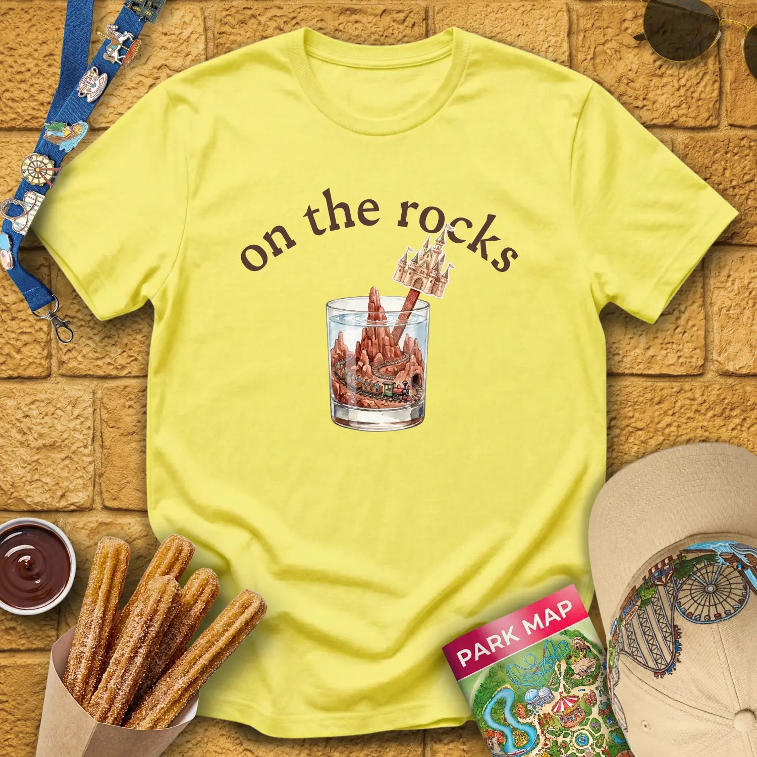 On The Rocks [Chic] T-Shirt