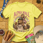 Alpha Male [InkPen] T-Shirt for Theme Park Fans (Cornsilk)
