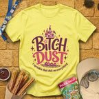 B Dust [Artsy] T-Shirt for Theme Park Fans (Cornsilk)