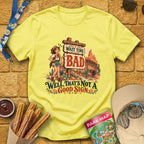 Bad Wait Time [Boho] T-Shirt for Theme Park Fans (Cornsilk)