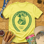 Coaster Owl [LinoCut] T-Shirt for Theme Park Fans (Cornsilk)