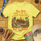 Fix Your Problems [Boho] T-Shirt for Theme Park Fans (Cornsilk)