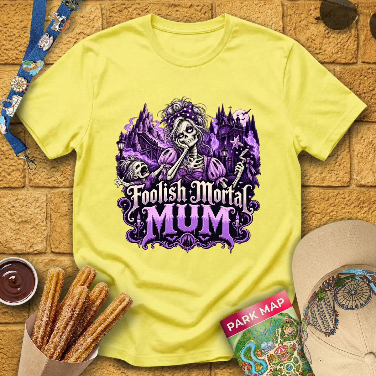 Foolish Mortal Mum [Gothcom] T-Shirt