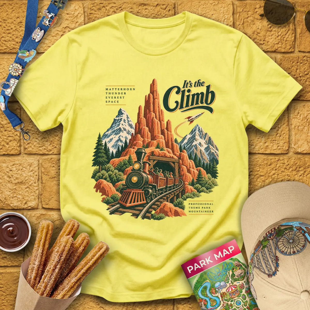 It's The Climb [VintPoster] T-Shirt