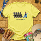 Just Gotta Be Me [Raccoon] T-Shirt for Theme Park Fans (Cornsilk)