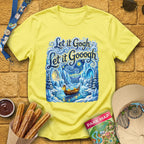 Let It Gogh [Artsy2] T-Shirt for Theme Park Fans (Cornsilk)