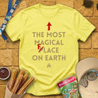 Most Magical Face [Sleek] T-Shirt for Theme Park Fans (Cornsilk)