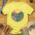 Parklandia [LineArt] T-Shirt for Theme Park Fans (Cornsilk)